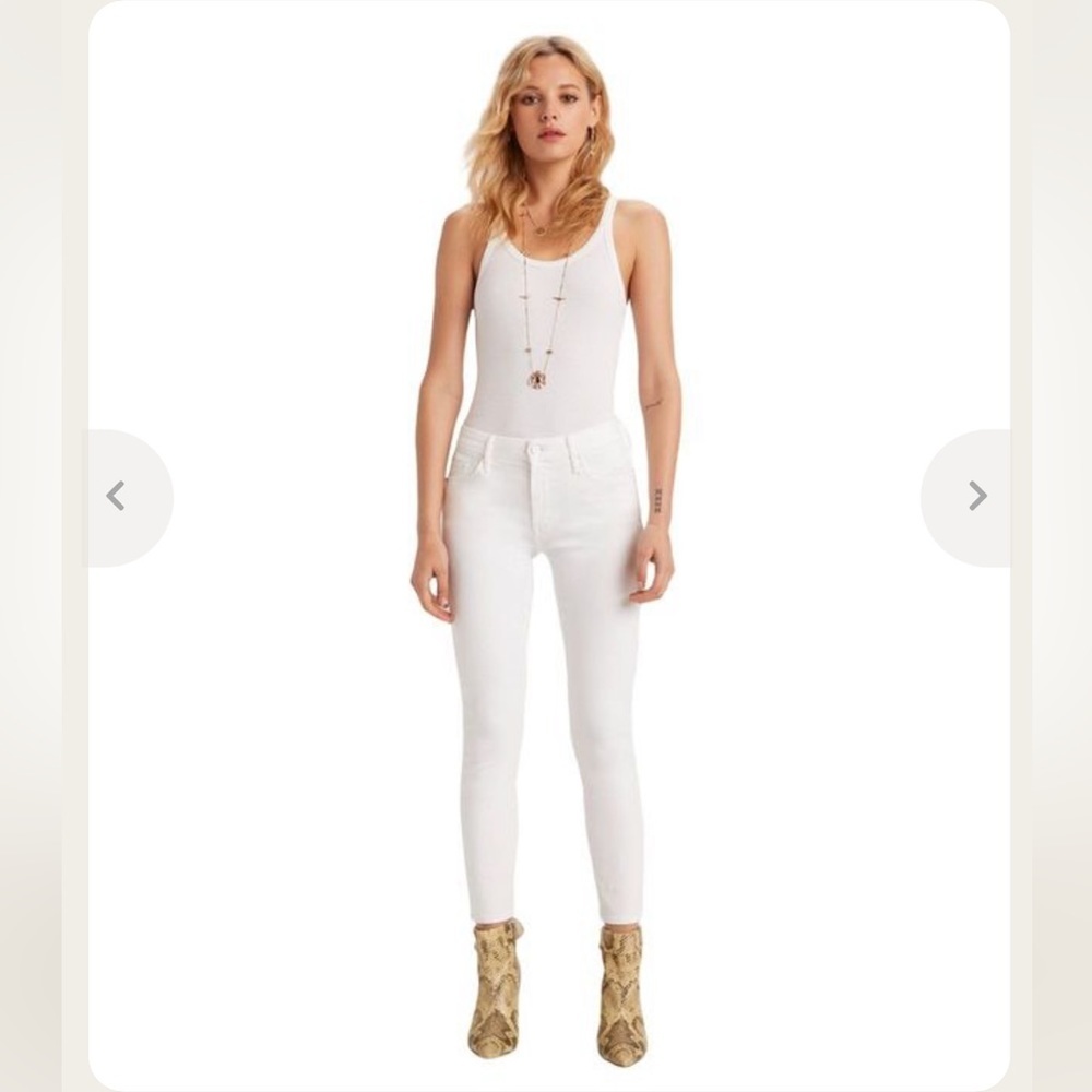 MOTHER Denim The Looker Crop Fairest of Them All Size 27